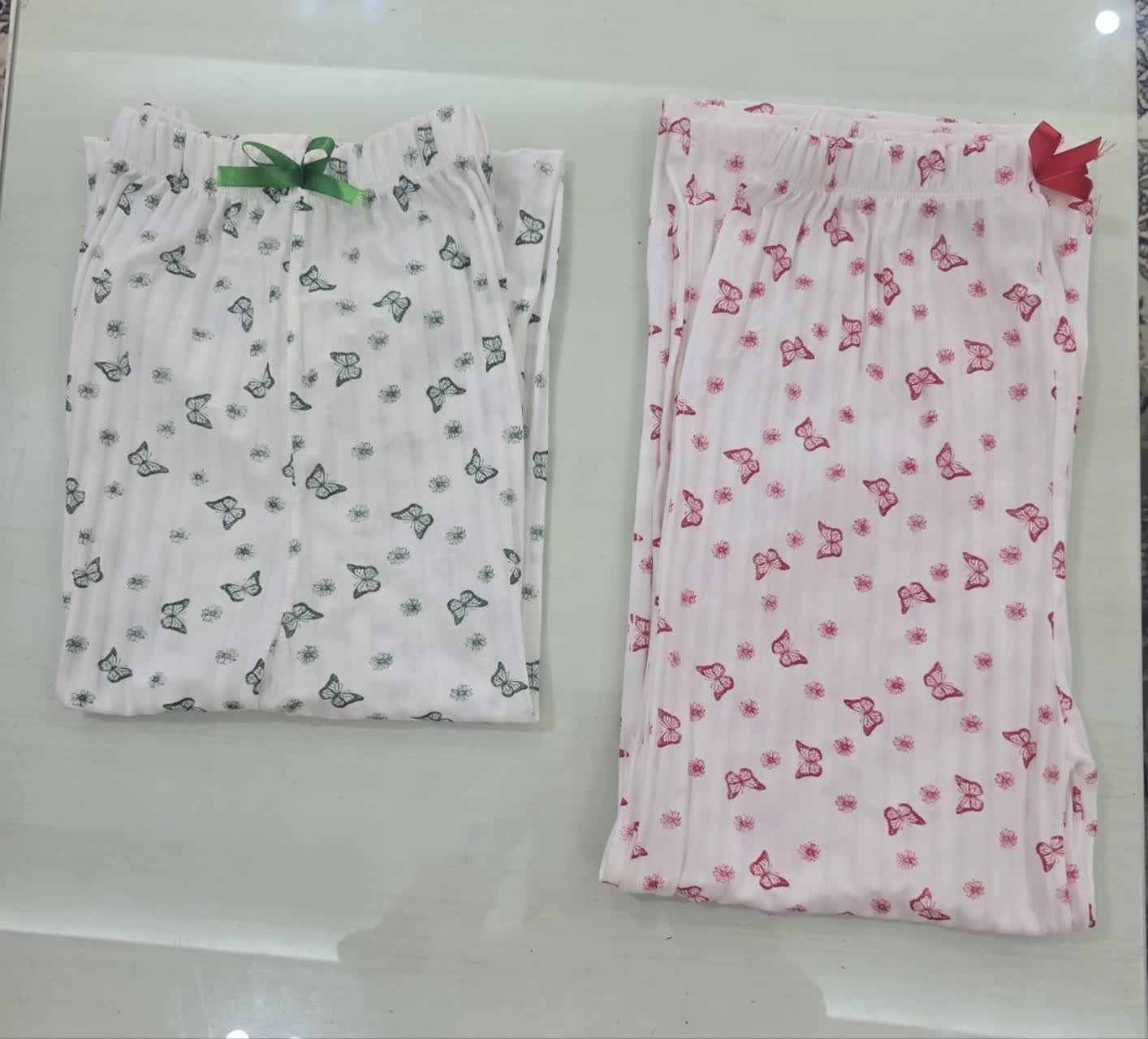 شلوار پلیسه چاپی